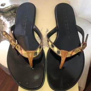 Authentic Burberry sandals